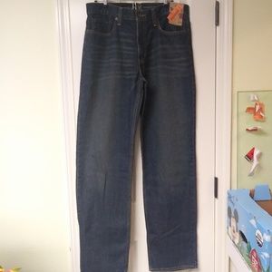 Sears Roebuck & Co Relaxed Fit Straight Jeans New